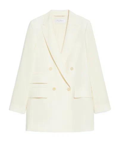 MAX MARA MAX MARA DOUBLE-BREASTED LONG-SLEEVED JACKET