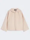 Max Mara Double-faced Wool-blend Coat In Pink