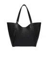 Max Mara Double Handle Handbag In Black