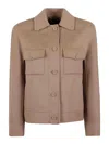 Max Mara Double Jacket In Pink