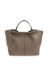 Max Mara Double Lamb Leather Shoulder Bag In Neutrals