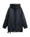 Max Mara Double-sided Casual Jacket In Black