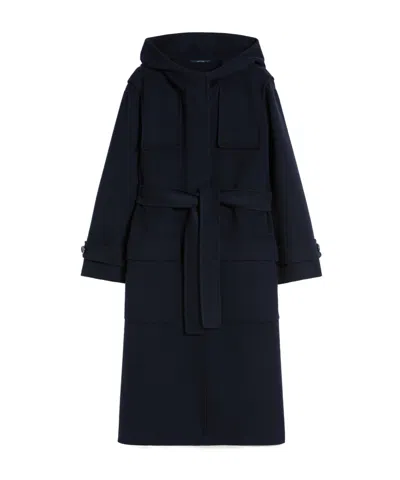 MAX MARA DOUBLE-SIDED WOOL PARKA