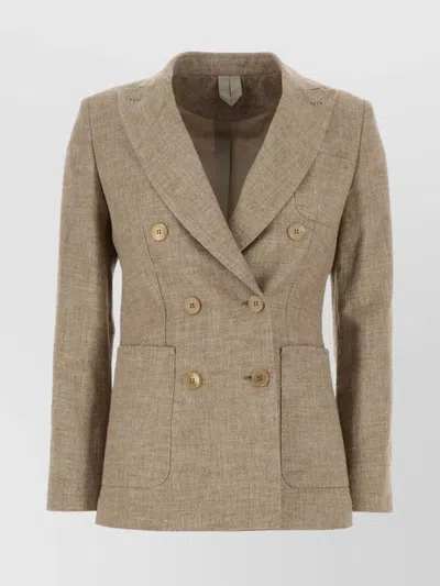 MAX MARA DOUBLE VENT JACKET THREE POCKETS