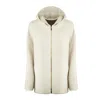 Max Mara Double Wool Sweatshirt In Neutral