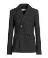 Max Mara Double-breasted Blazer In Black