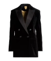 Max Mara Double-breasted Blazer In Black