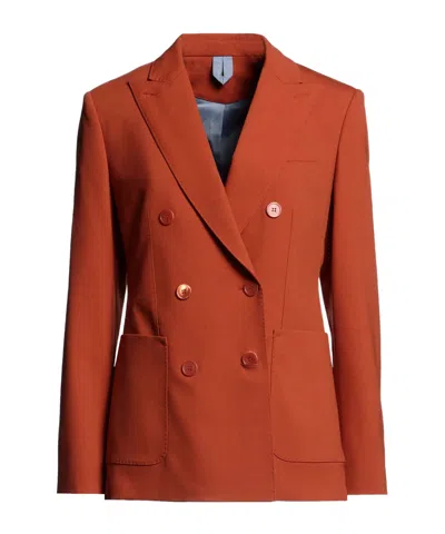 Max Mara Doublebreasted Blazer In Brown