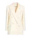 Max Mara Doublebreasted Blazer In Neutral