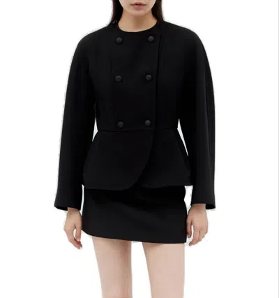 MAX MARA DOUBLEBREASTED LONGSLEEVED JACKET