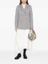 Max Mara Double-breasted Notched-lapel Blazer In Multi