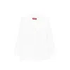 Max Mara Double-breasted Pocket Jacket In White
