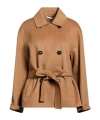 Max Mara Double-breasted Wool Coat In Brown