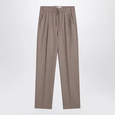 Max Mara Dove Grey Cashmere Trousers