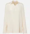 Max Mara Dover Silk-blend Cady Shirt