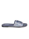 Max Mara "dovere" Slippers In Blue