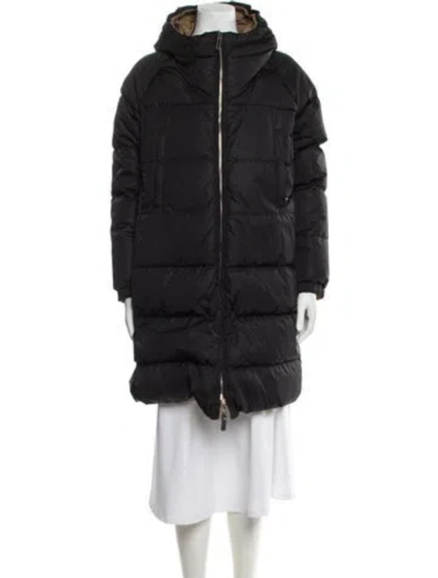 Pre-owned Max Mara Down Coat In Black