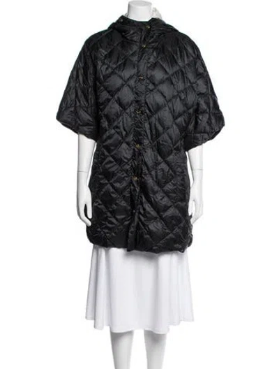Pre-owned Max Mara Down Coat In Black