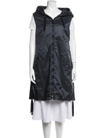 Pre-owned Max Mara Down Coat In Blue