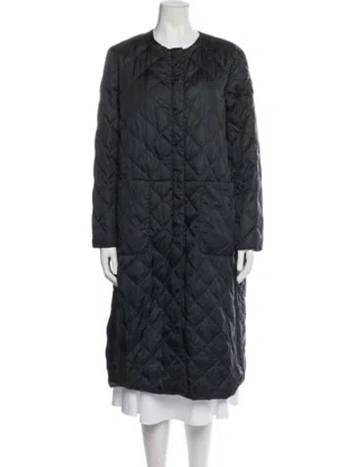 Pre-owned Max Mara Down Coat In Green