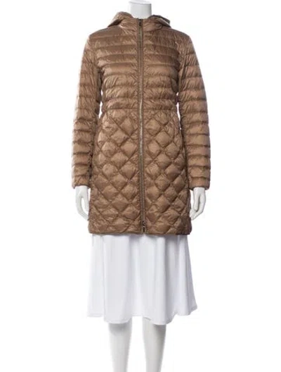 Pre-owned Max Mara Down Down Jacket In Neutral
