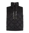 Max Mara The Cube Tregic Quilted Vest In Black