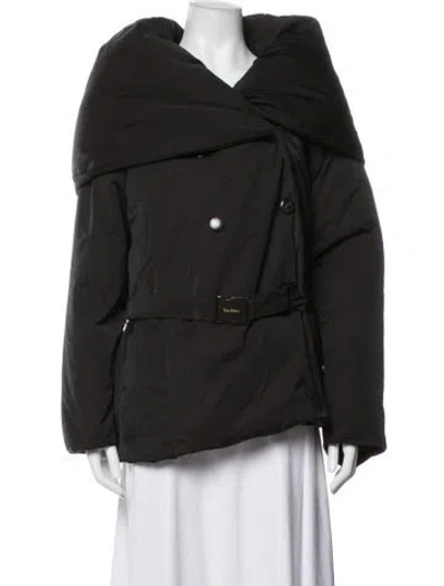 Pre-owned Max Mara Down Jacket In Black