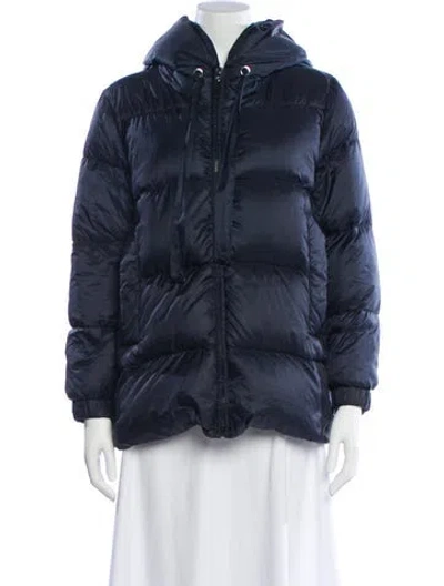 Pre-owned Max Mara Down Jacket In Blue