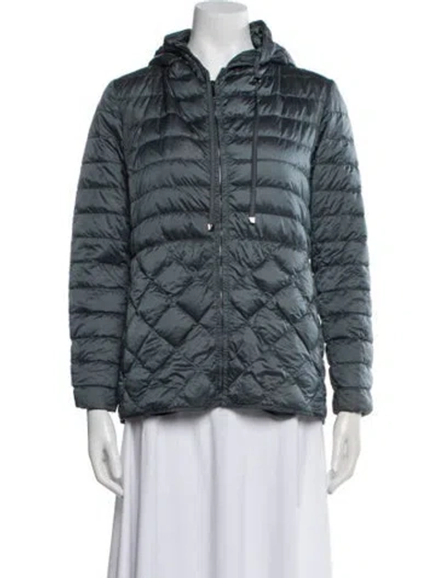 Pre-owned Max Mara Down Jacket In Blue