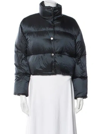Pre-owned Max Mara Down Jacket In Blue