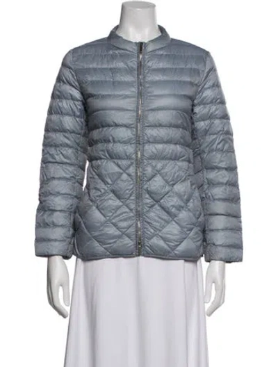 Pre-owned Max Mara Down Jacket In Blue