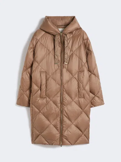 MAX MARA DOWN JACKET IN IRIDESCENT WATER-REPELLENT FABRIC