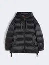 Max Mara Down Jacket In Water-repellent Taffeta In Black
