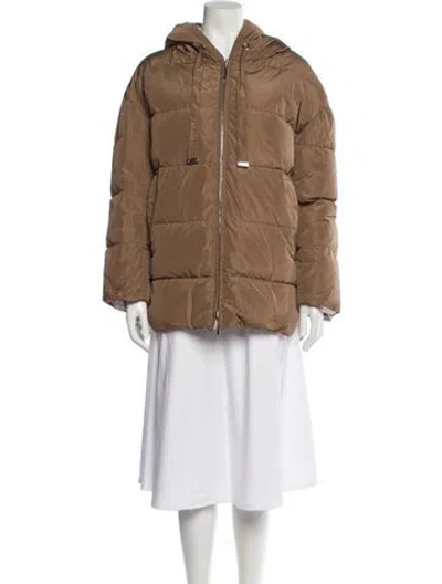 Pre-owned Max Mara Down Jacket In Neutral