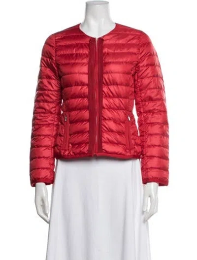 Pre-owned Max Mara Down Jacket In Red