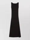 Max Mara Draped Back Sleeveless Dress