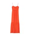 Max Mara 'pioppo' Dress In Orange
