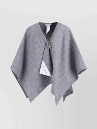 Max Mara Draped Scarf Asymmetrical Hem