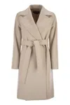 Max Mara Studio Coat In Neutral