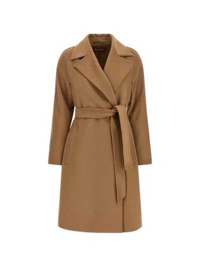 MAX MARA DRAVENNA BELTED WOOL COAT