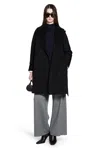 Max Mara Dravenna Coat In Black