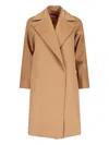 Max Mara Dravenna Coat In Brown