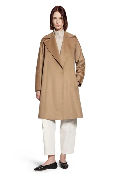 Max Mara Dravenna Coat In Multi