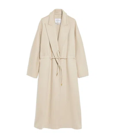 MAX MARA MAX MARA TIE-DETAILED LONG-SLEEVED COAT