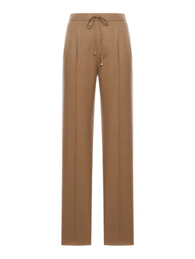 MAX MARA MAX MARA GITTI DRAWSTRING TROUSERS