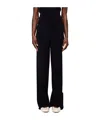 Max Mara Black Parole Lounge Pants In Black