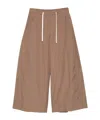Max Mara Drawstring Casual Pants In Brown