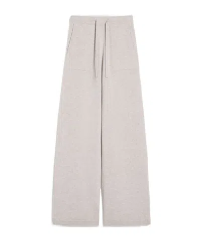 Max Mara Pantalon En Laine Et Cachemire In Neutral
