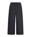 Max Mara Drawstring Casual Pants In Blue