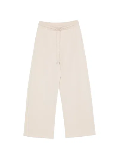 Max Mara Drawstring Trousers In Neutral